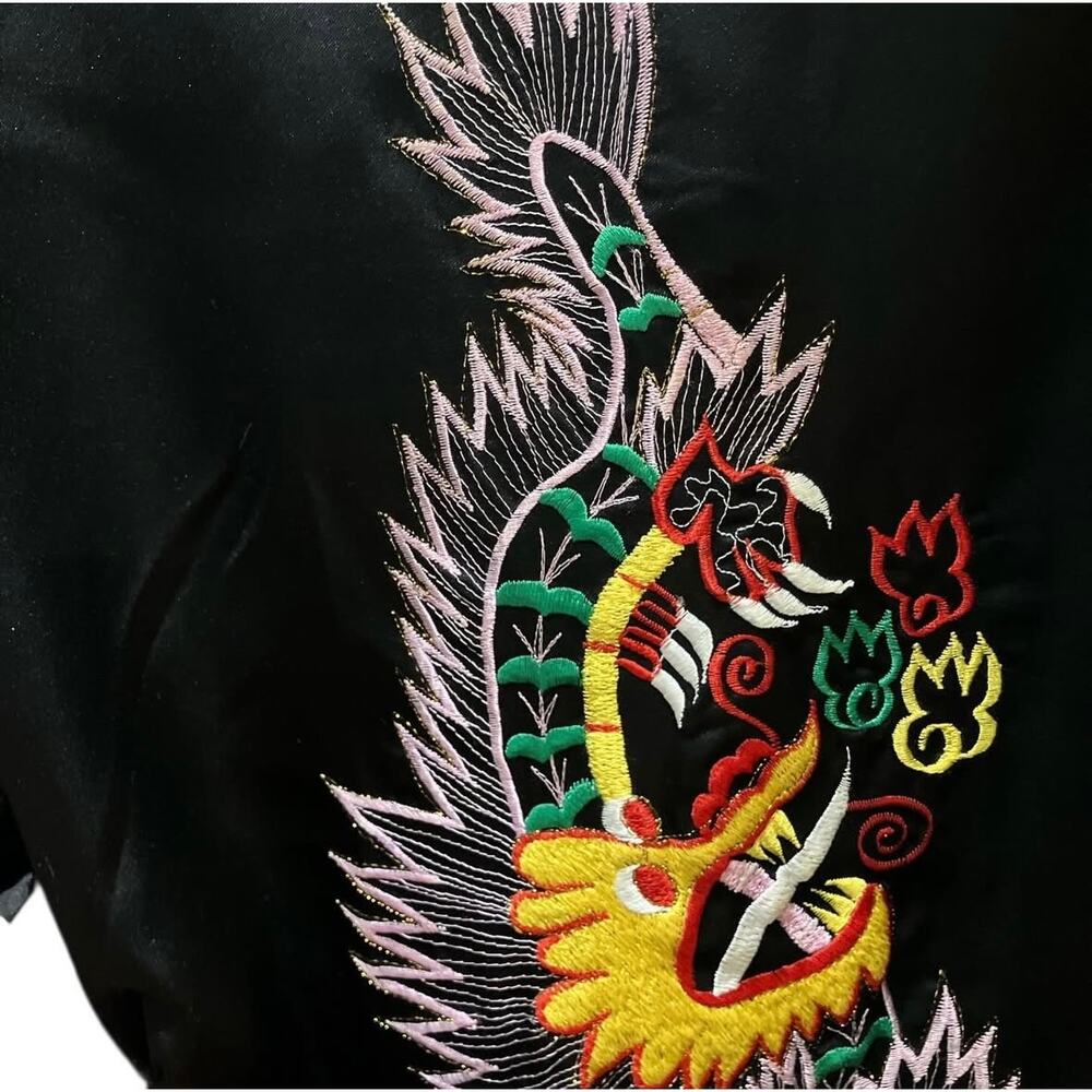 Asian Kimono Reversible RARE - Picture 5 of 6